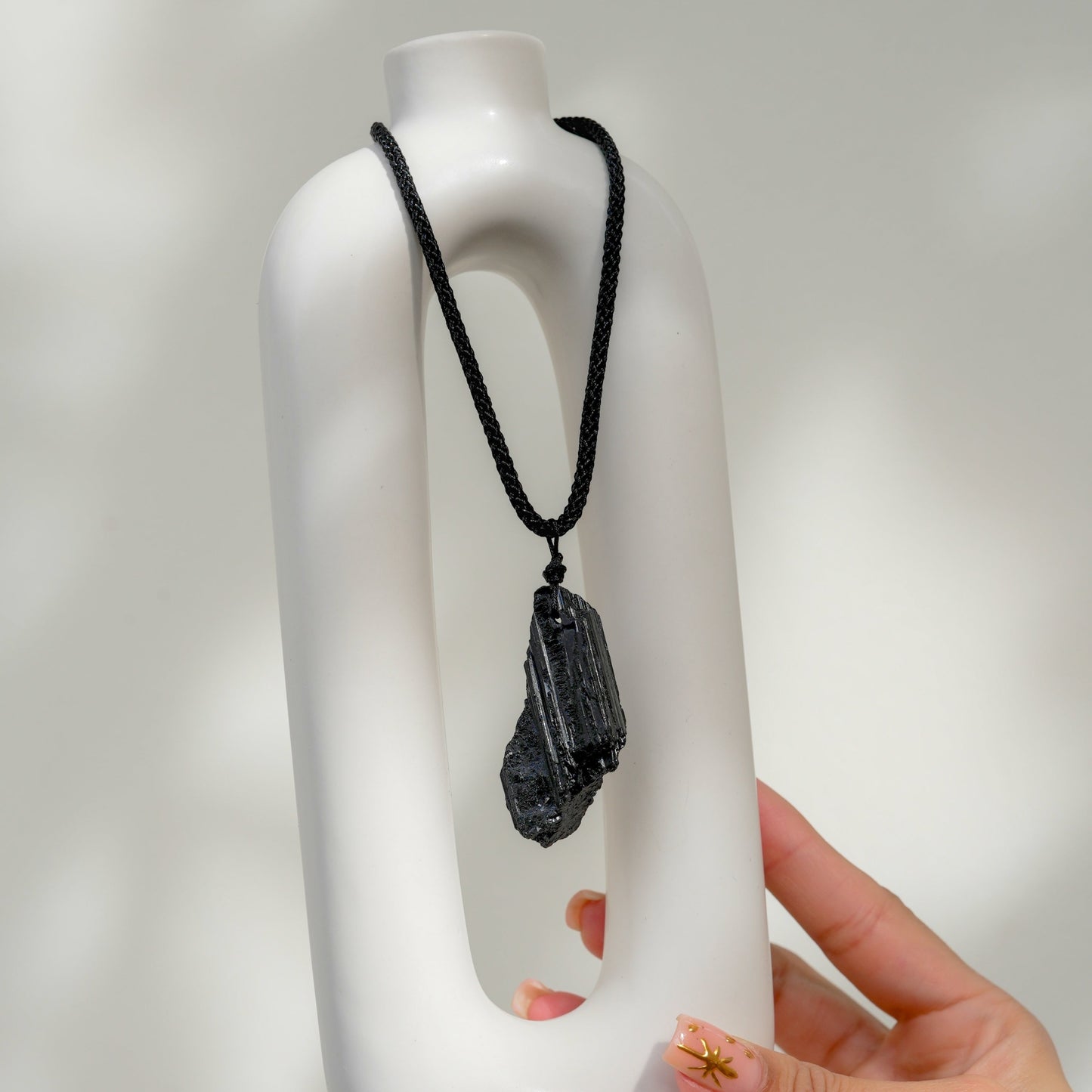 Collar Turmalina Negra