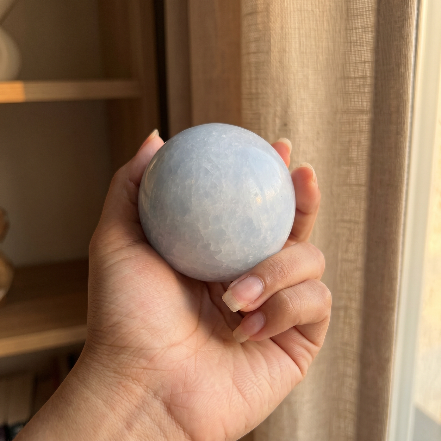 Esfera Calcita Azul