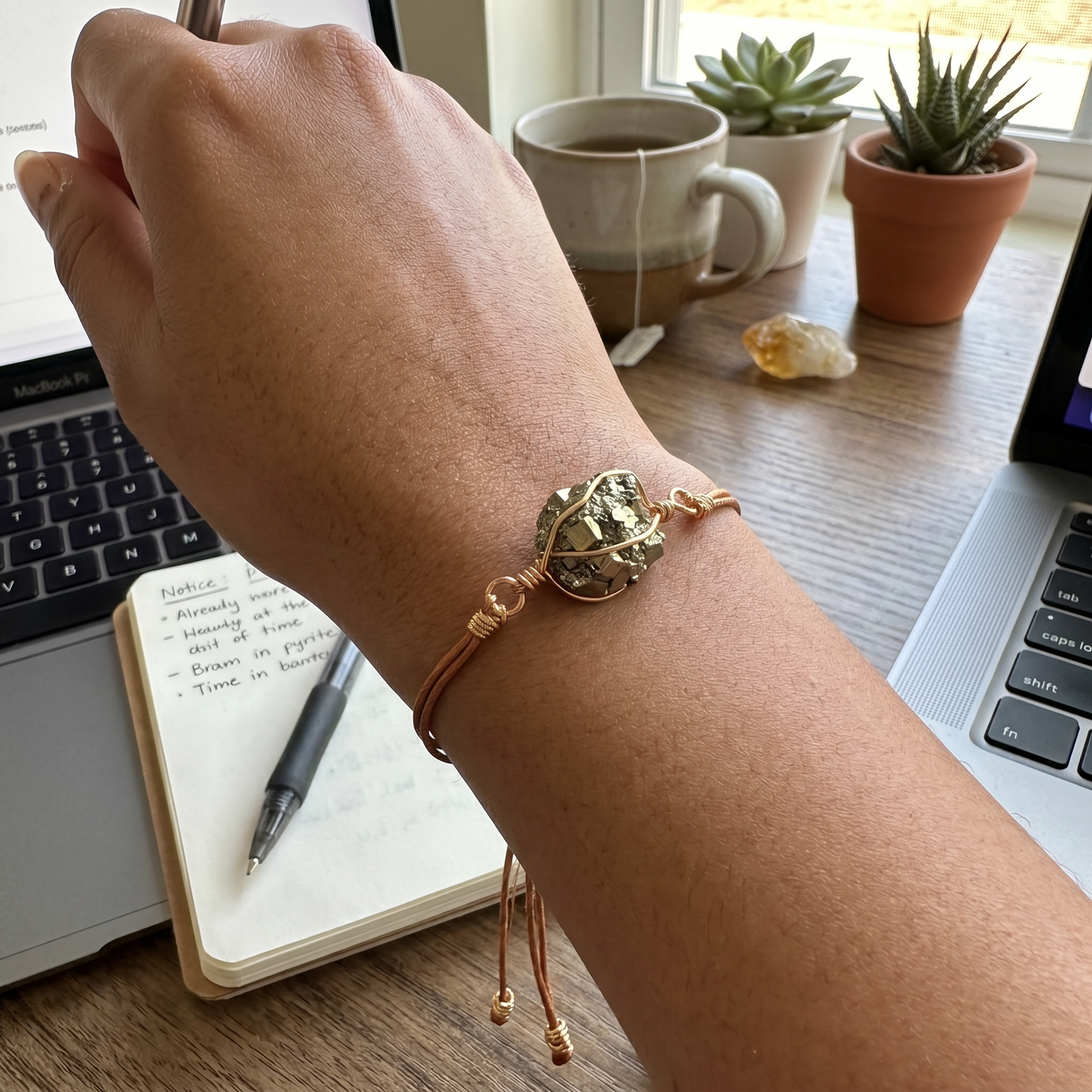 Pulsera Pirita