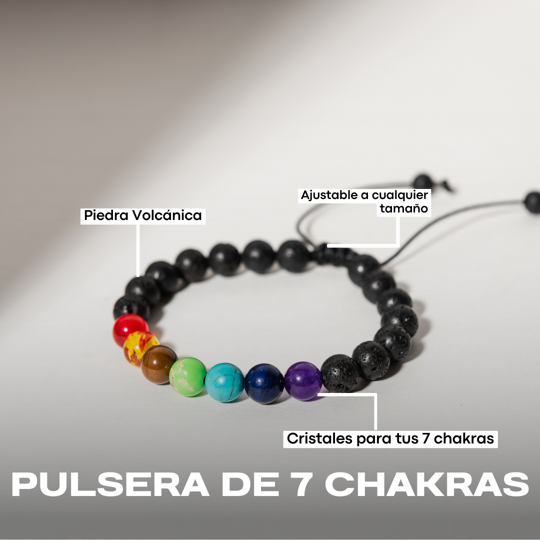 Pulsera 7 Chakras