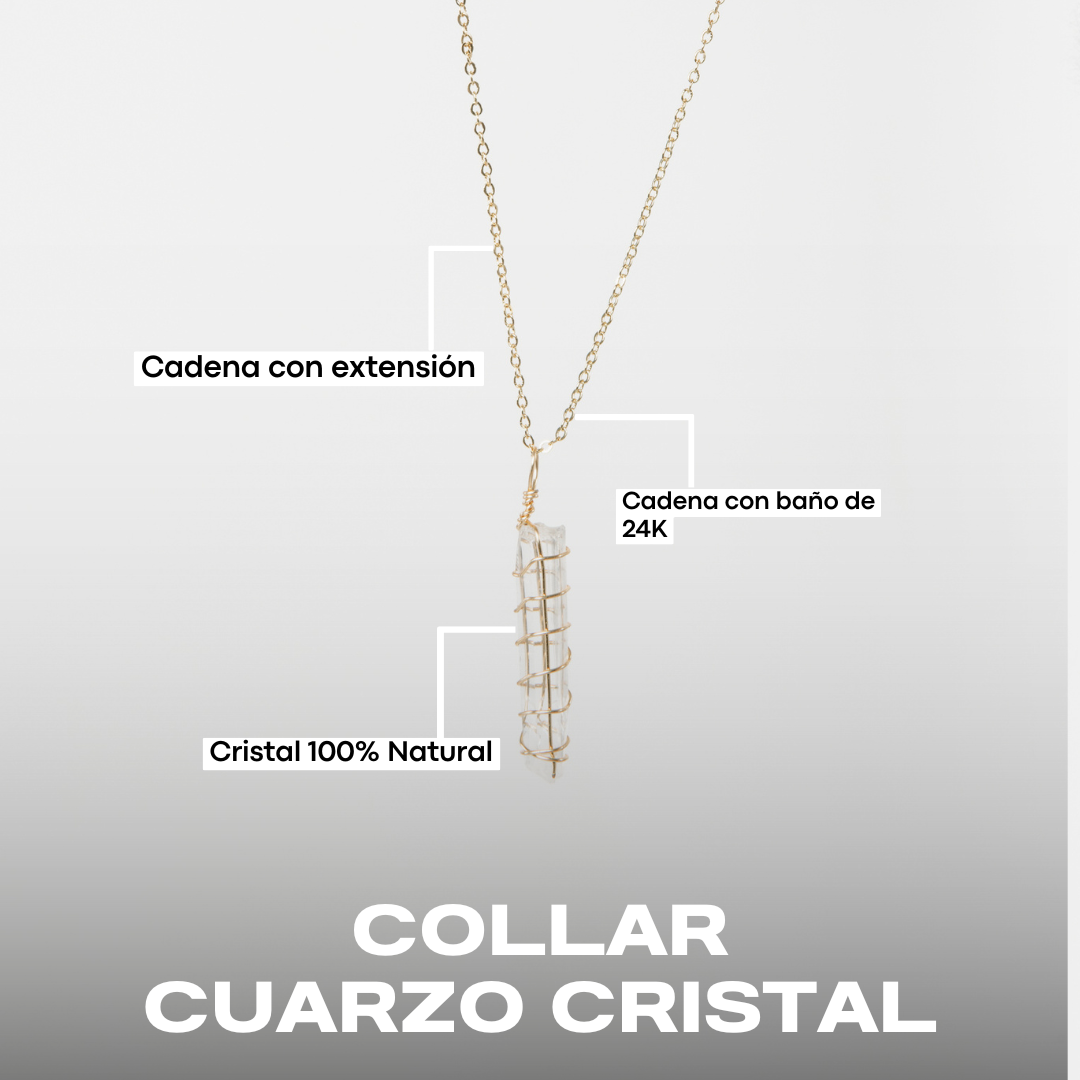 Collar Cuarzo Cristal