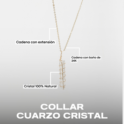 Collar Cuarzo Cristal