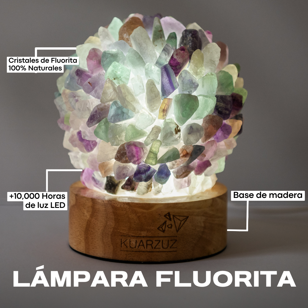 Lámpara Fluorita