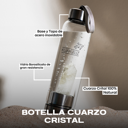 Botella Cuarzo Cristal