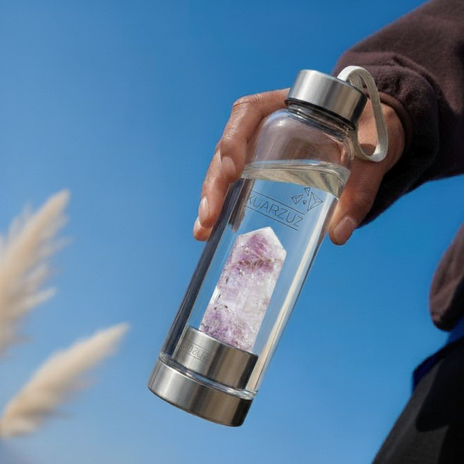 Botellas con cristales