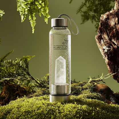 Botellas con cristales