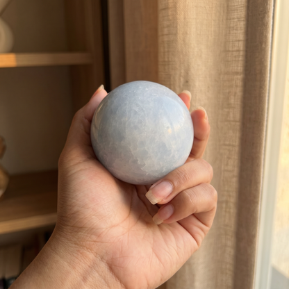 Esfera Calcita Azul