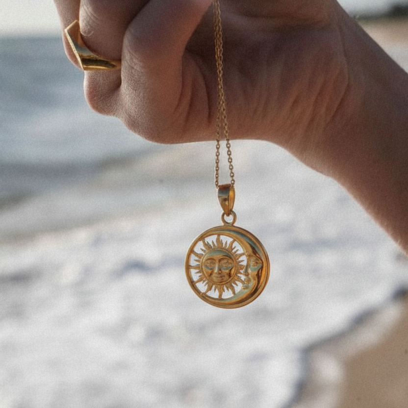 Collar Sol y Luna