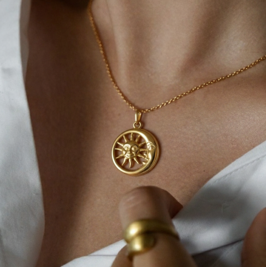 Collar Sol y Luna
