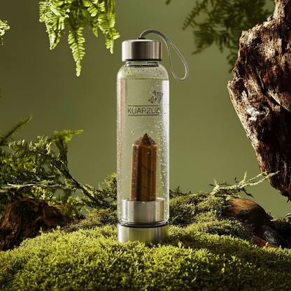 Botellas con cristales