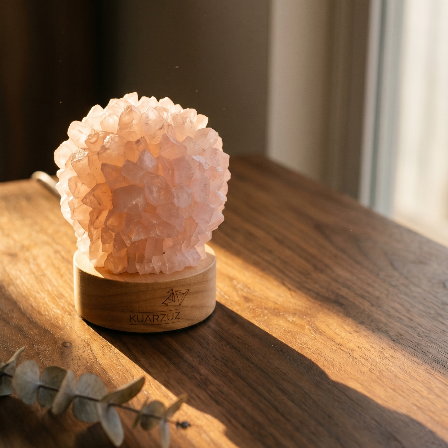 Lampara con cristales
